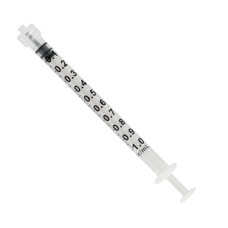 Strzykawka 1ml luer lock trzyczęściowa Medical Brokers 100szt