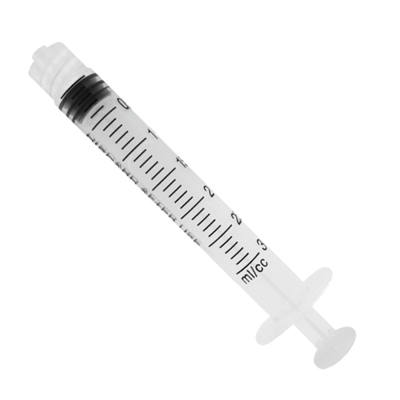 Strzykawka 3ml luer lock trzyczęściowa Medical Brokers 100szt 20op