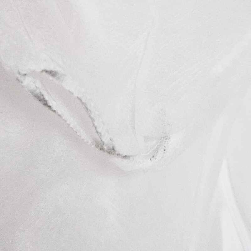 Kombinezon ochronny biały XL włókninowy z kapturem 50szt