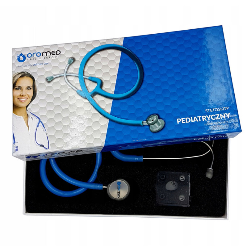 Stetoskop pediatryczny niebieski SF-503 Oromed 1szt