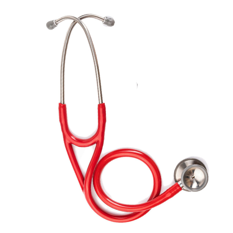 Stetoskop kardiologiczny czerwony SF-501 Oromed 1szt