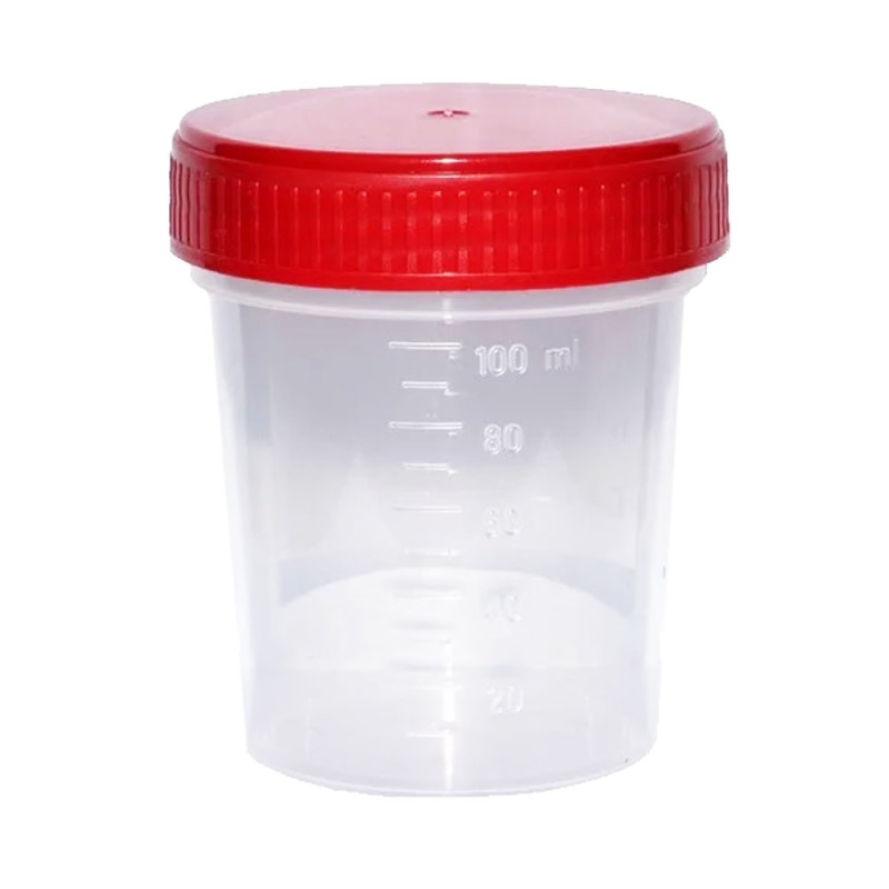 Pojemnik na mocz niejałowy 100ml jednorazowy Margomed 600szt