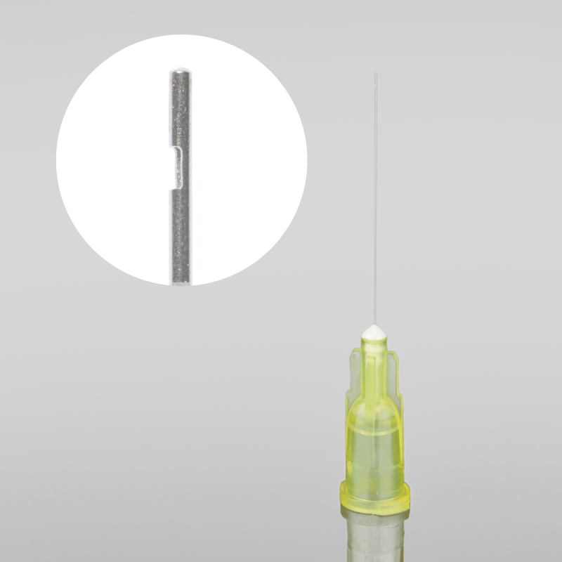 Igły do endoirygacji 30G 0,3mm x 25mm z jednym bocznym otworem MB 100 szt