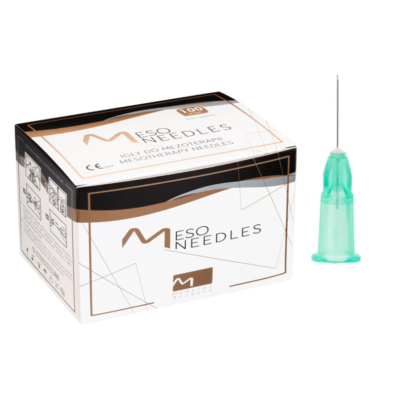 Igły do mezoterapii 32G 0,23mm x 12mm Meso Needles MB 100szt
