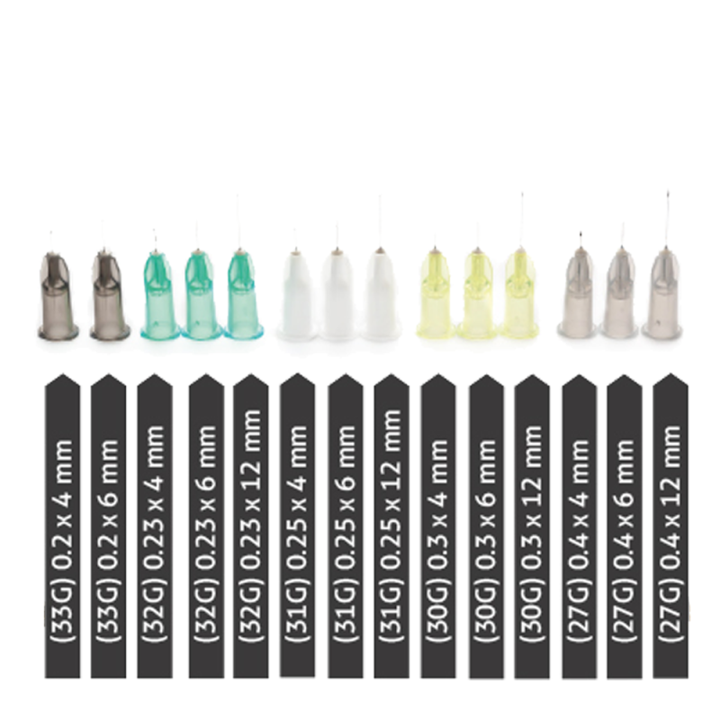 Igły do mezoterapii 32G 0,23mm x 12mm Meso Needles MB 100szt