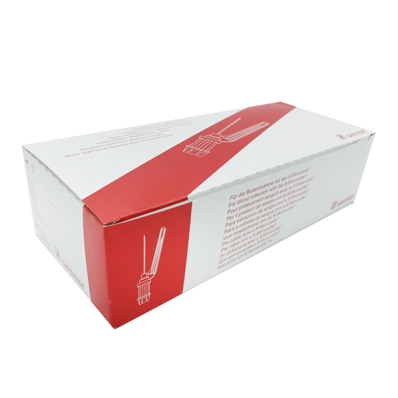 Bezpieczna igła S-Monovette 20G 0,9mm x 38mm Sarstedt 50szt