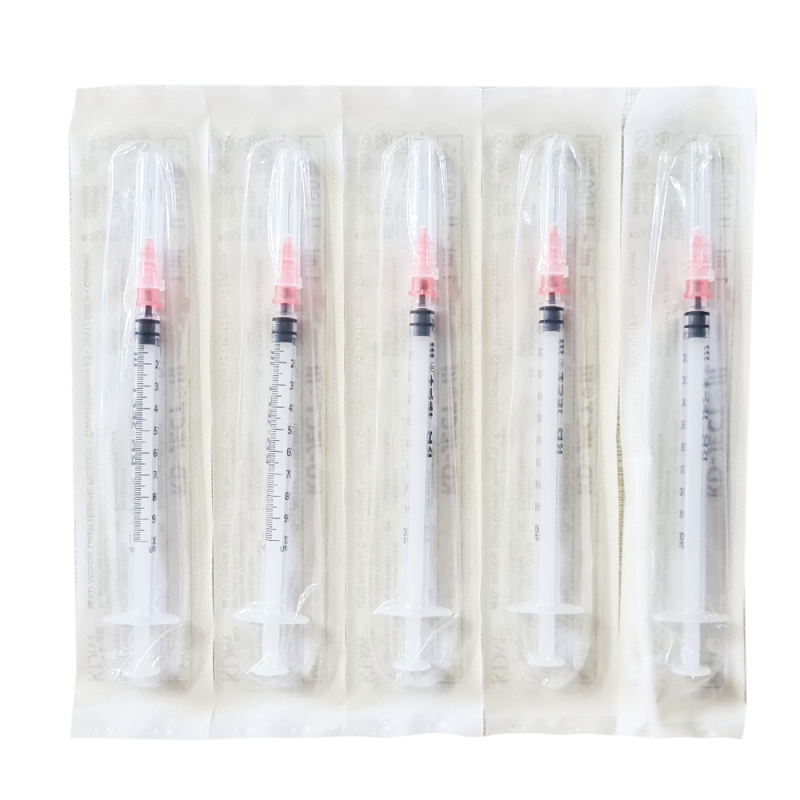 Strzykawka insulinowa z wymienną igłą 1ml U-100 G29 (0,33X12) KD-JECT III 100szt