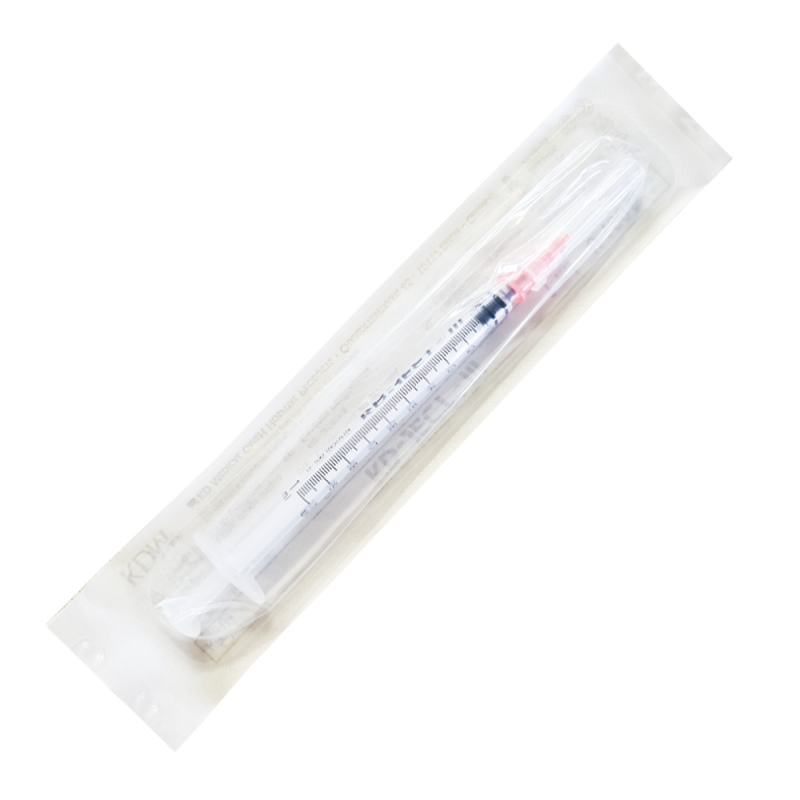 Strzykawka insulinowa z wymienną igłą 1ml U-100 G29 (0,33X12) KD-JECT III 100szt