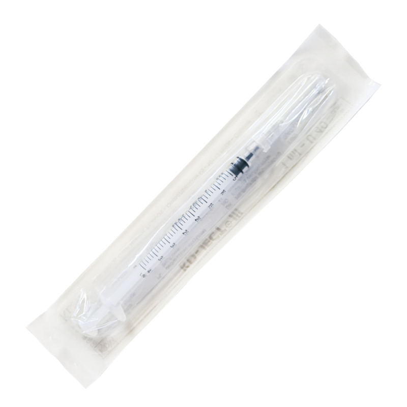 Strzykawka insulinowa z wymienną igłą 1ml U-40 G27 (0,40X13) KD-JECT III 100szt