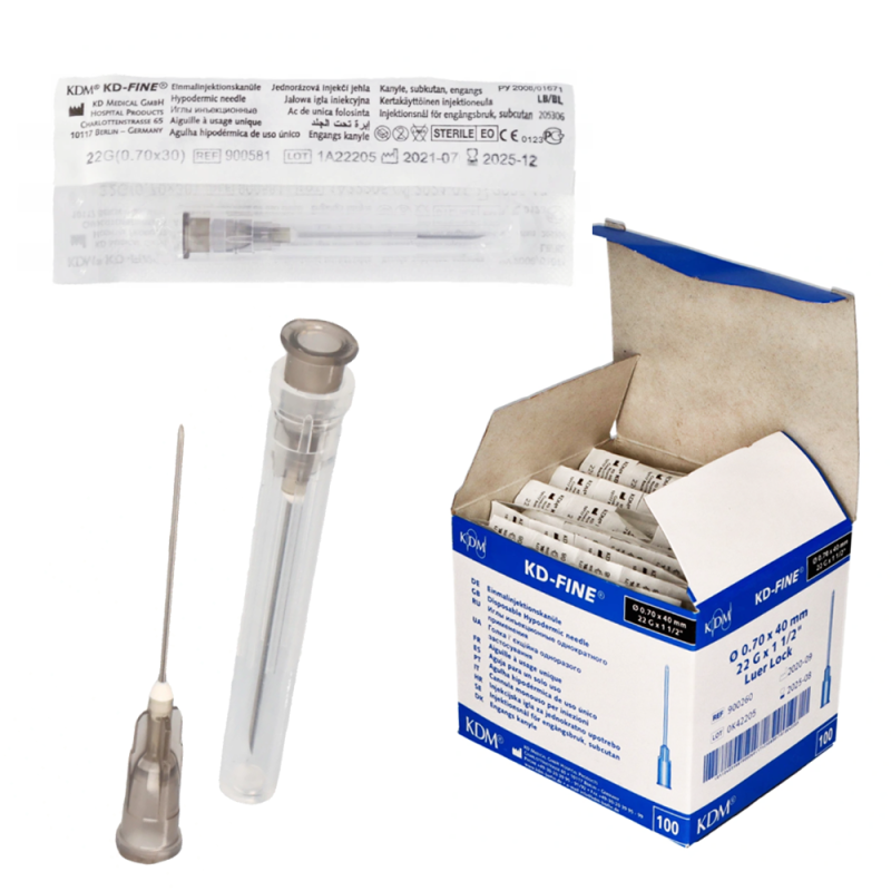 Igły do mezoterapii 30G 0,3mm x 4mm KD-fine 100szt