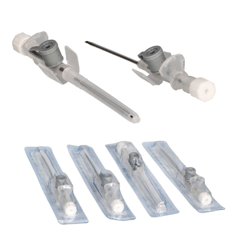 Wenflon szary 16G 1,7mm x 45mm kaniula dożylna KD-Fix 50szt