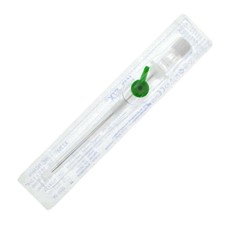 Wenflon zielony 18G 1,3mm x 45mm kaniula dożylna KD-Fix 50szt