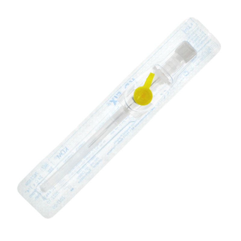 Wenflon żółty 24G 0,7mm x 19mm kaniula dożylna KD-Fix 50szt
