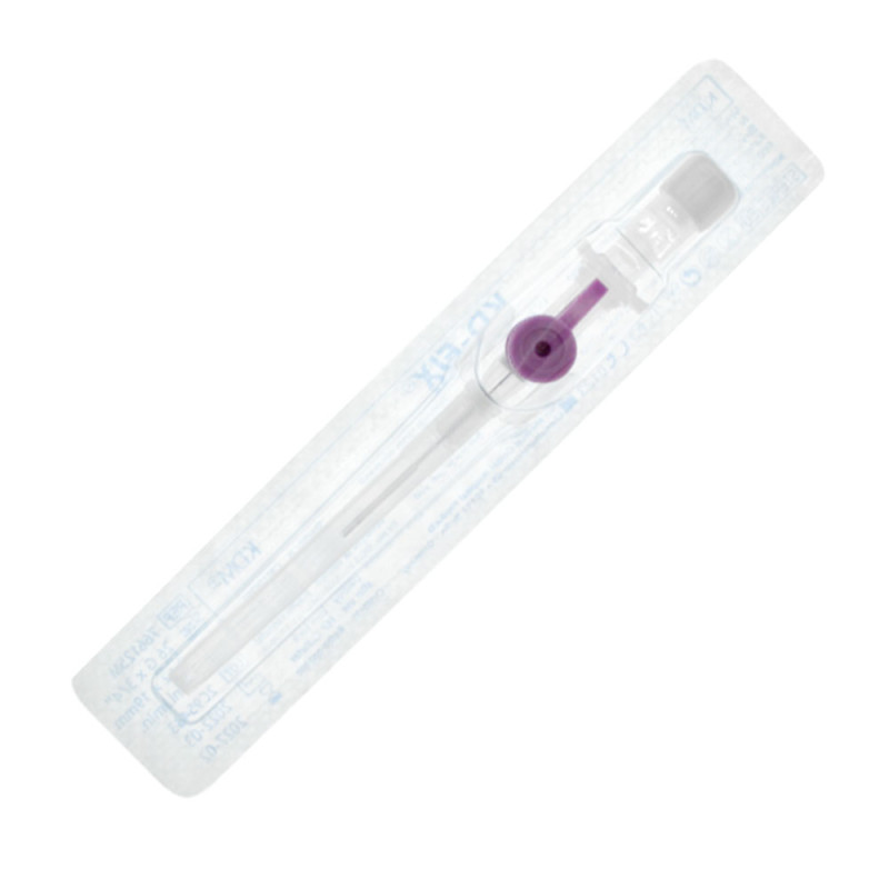 Wenflon fioletowy 26G 0,62mm x 19mm kaniula dożylna KD-Fix 50szt