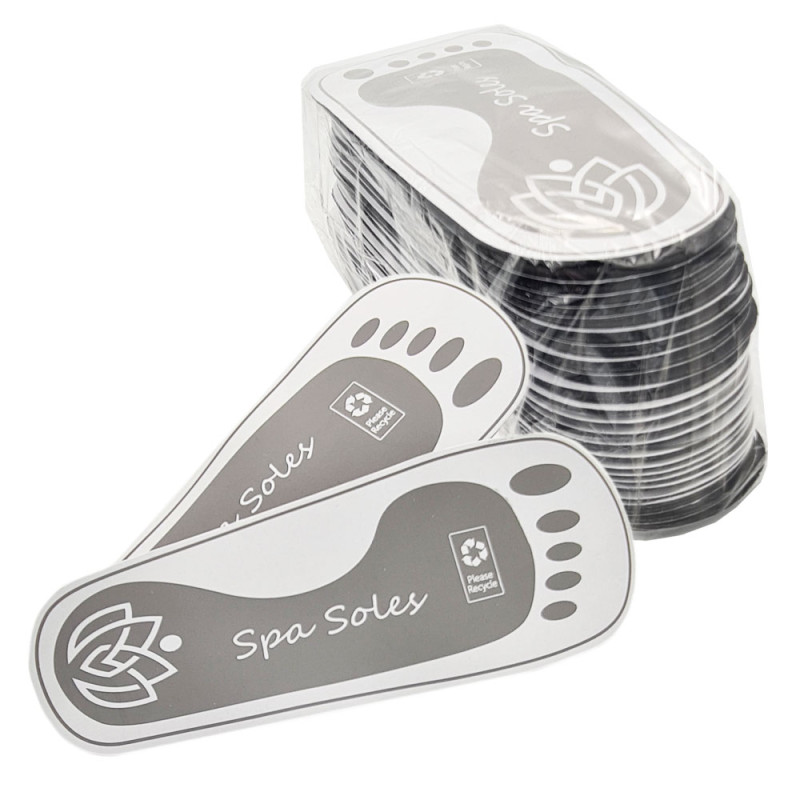 Samoprzylepne klapki pod stopy jednorazowe przyklejane podkładki pod stopy STICKY FEET 25par