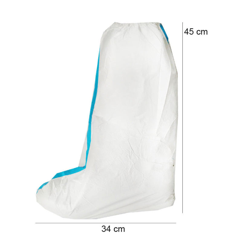 Ochraniacze na buty typu Tyvek wysokie 300szt (150par)