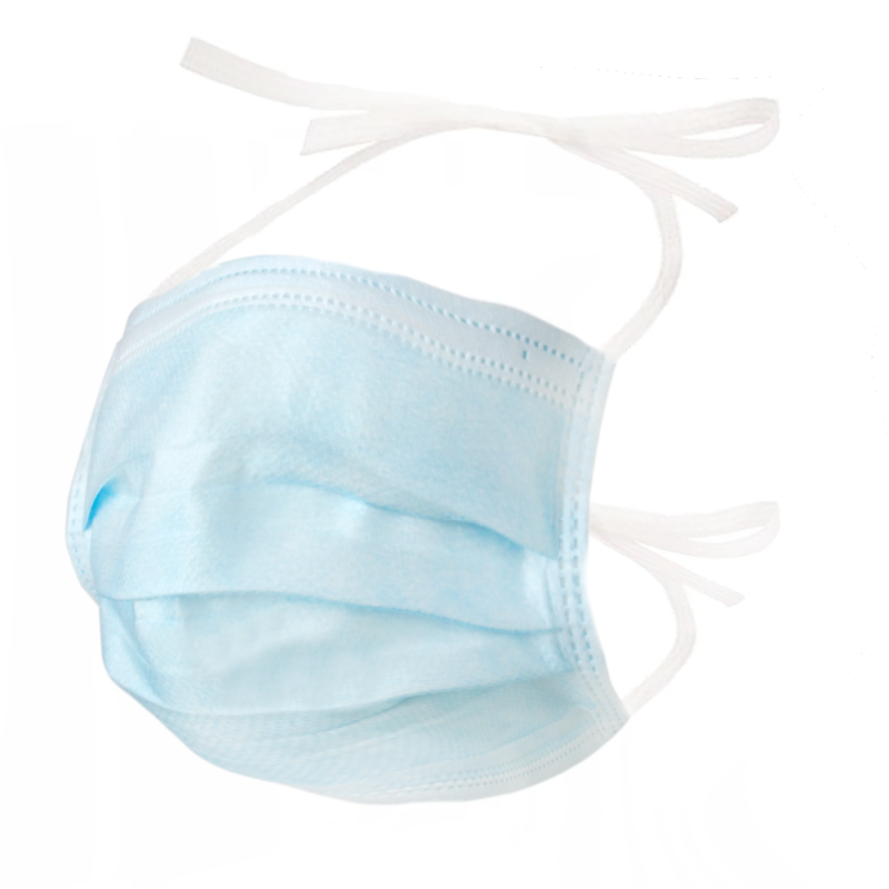 Maseczka chirurgiczna na troki typ II niebieska 50 szt