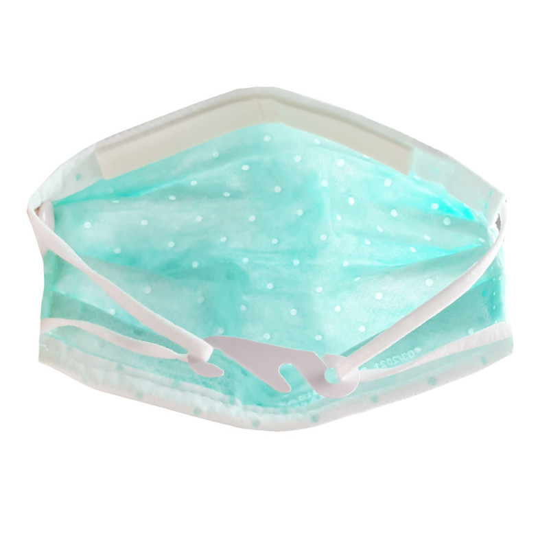 Maska z filtrem ffp2 AIR Bisaf na gumkę kolor biały 20 szt