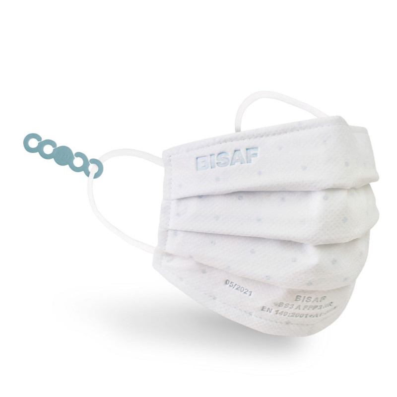 Maska z filtrem ffp3 AIR Bisaf na gumkę kolor biały 240 szt