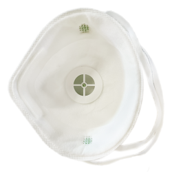 Maska z filtrem ffp3 z zaworkiem Oxyline X 310 SV FFP3 R D kolor biały 360 szt