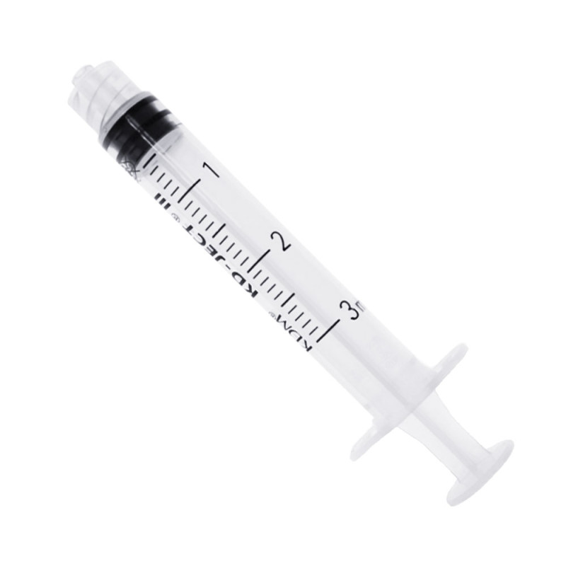 Strzykawka 3ml luer lock trzyczęściowa KD-JECT III 100szt