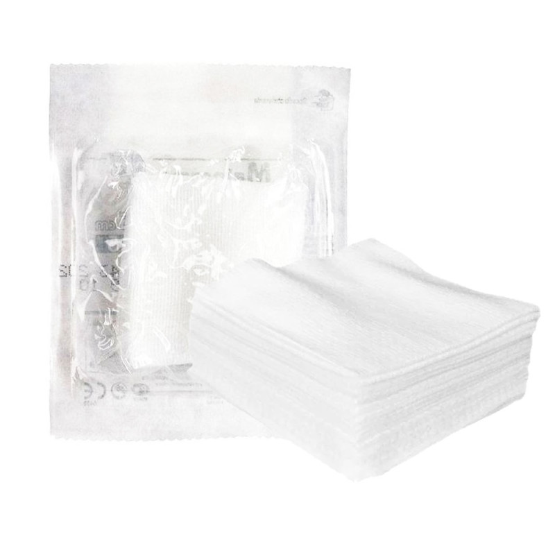 Kompres jałowy 10x10 z włókniny 30g Matovlies pakiet 10szt blister + TAG