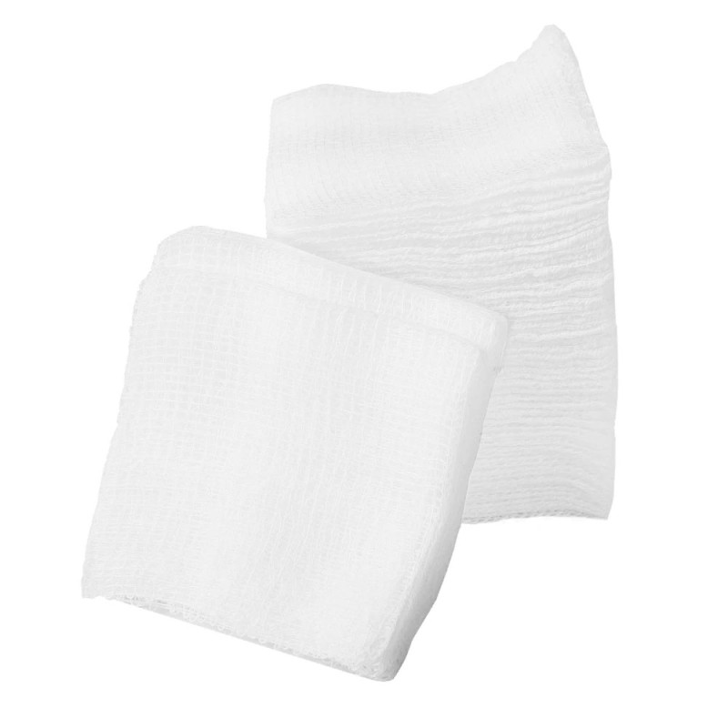 Kompres jałowy 7,5x7,5 z gazy 8 warstw 13 nitek Matoset pakiet 30szt torebka papierowo-foliowa