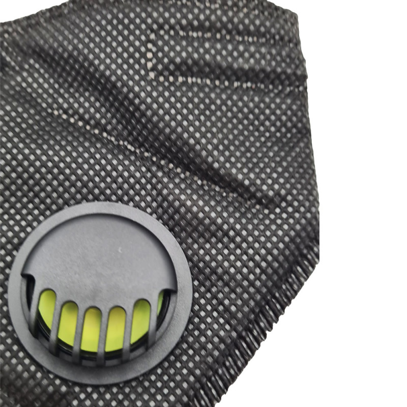 Maska z filtrem ffp3 z zaworkiem Opharm na gumkę kolor czarny 240 szt