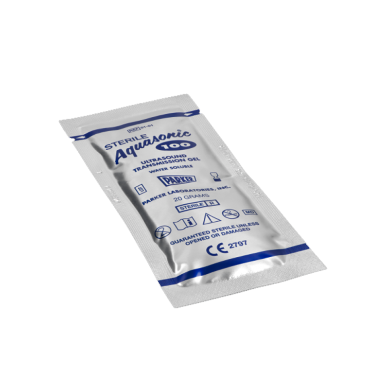 Żel do USG Aquasonic Parker 100 bezbarwny 20g 100szt