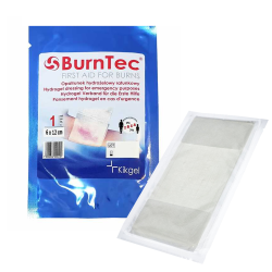 Opatrunek hydrożelowy ratunkowy 6cm x 12 cm BurnTec 1szt