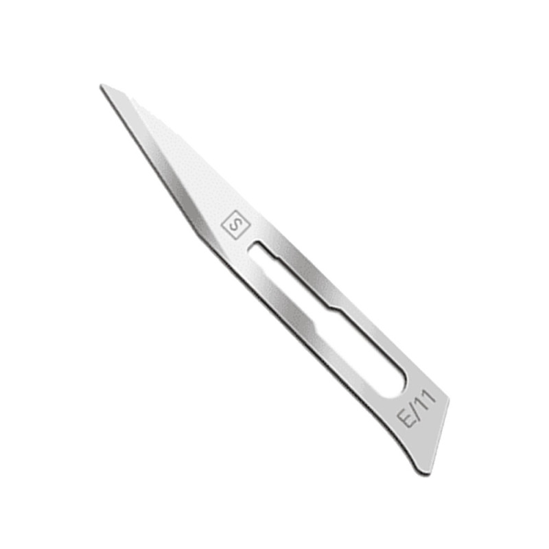 Ostrze chirurgiczne Sabre E/11 sterylne 100szt stal węglowa Swann-Morton