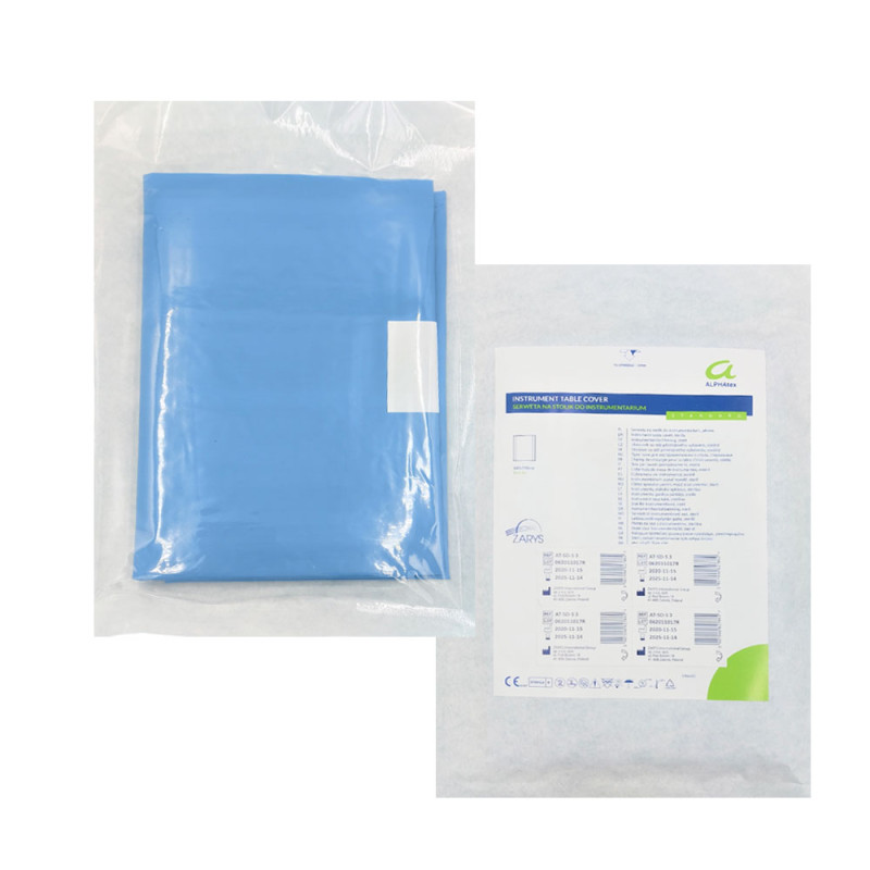 Serweta na stolik do instrumentarium 100cm x 150cm 63g jałowa Alphatex 1szt
