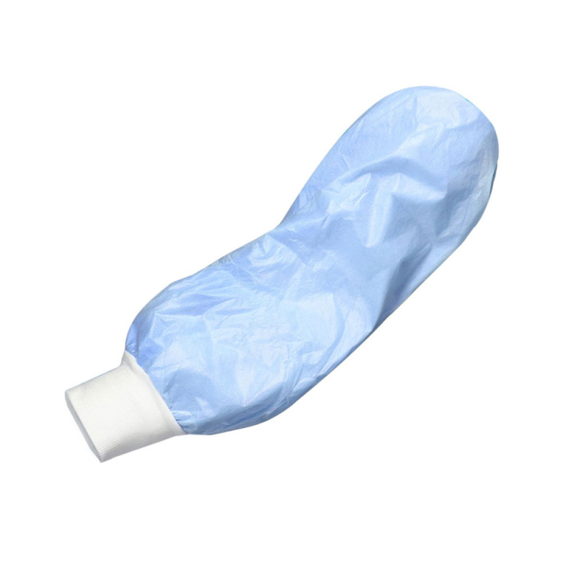 Zarękawek sterylny 50cm z mankietem 8cm włóknina SMS 75g Alphatex 1szt