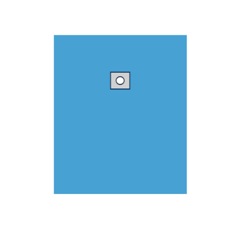 Serweta chirurgiczna 100cm x 120cm z otworem przylepnym 8cm włóknina SMS jałowa Neoset 1szt