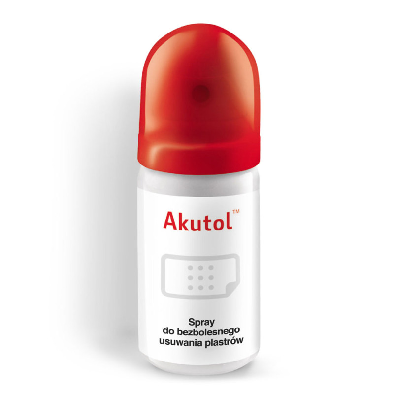 Spray do bezbolesnego usuwania plastrów Akutol 35ml 10szt