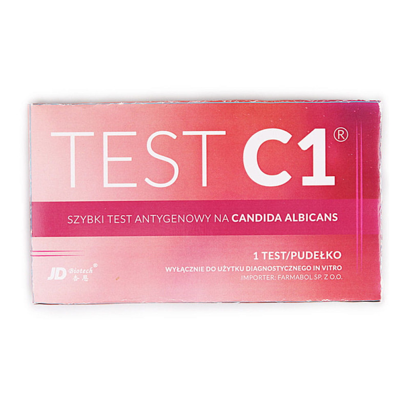 Candida Albicans test C1 do samokontroli 1szt