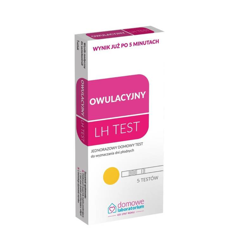 Domowy test owulacyjny LH 5szt (1op)