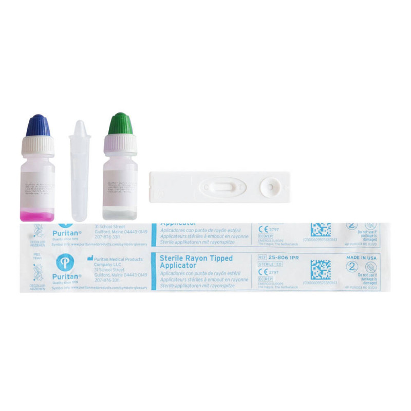 Test strep - domowy test na anginę bakteryjną Strep A 1 szt