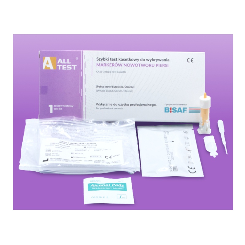 Test do wykrywania markerów nowotworu piersi 100szt