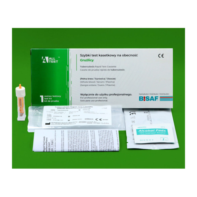 Test kasetkowy na obecność gruźlicy 100szt