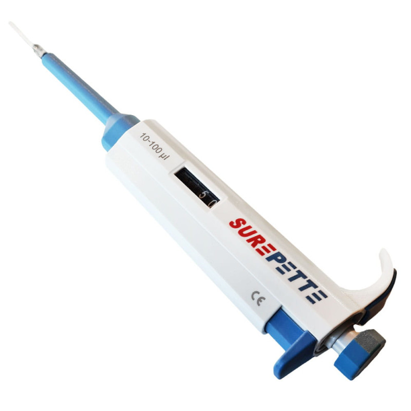Mikropipeta tłokowa o zmiennej pojemności 10 - 100 μl - 1szt