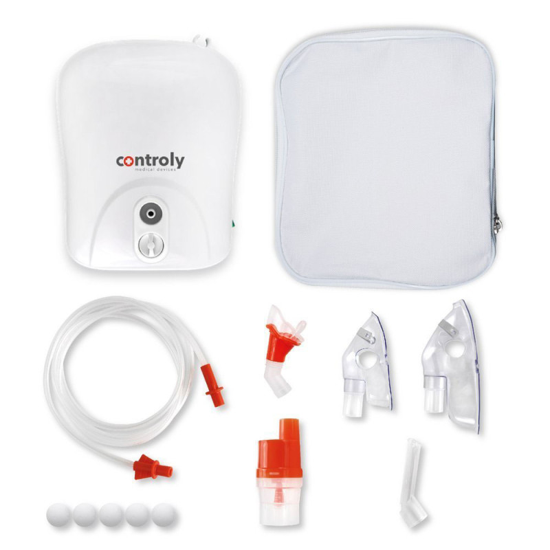 Nebulizator inhalator dla dzieci i dorosłych pneumatyczny compact 1szt