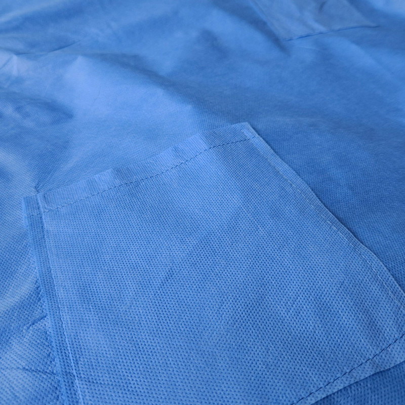 Ubranie chirurgiczne 3XL jednorazowe SMMS 45g z kieszeniami 50szt