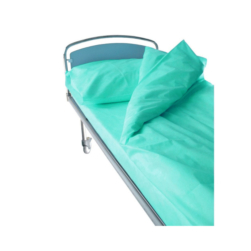 Pościel jednorazowa komplet włóknina 20g niejałowa (prześcieradło, poszewka na kołdrę i poduszkę) 20 kompletów