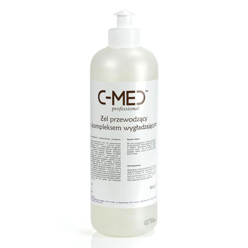 Żel do radiofrekwencji igłowej żel do zabiegów RF Żelpol Smooth 500g 20szt