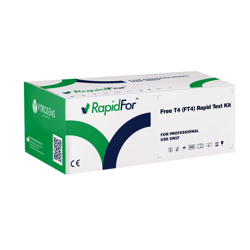 Test FT4 - wolna T4 - do analizatora BISAF zestaw 25szt