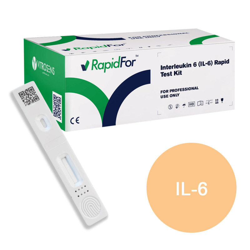 Test IL-6 - Interleukina 6 - do analizatora BISAF zestaw 25szt