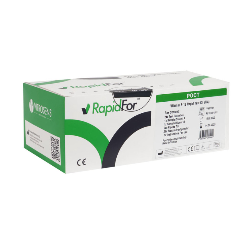 Test B12 - witamina B12 - do analizatora BISAF zestaw 24szt