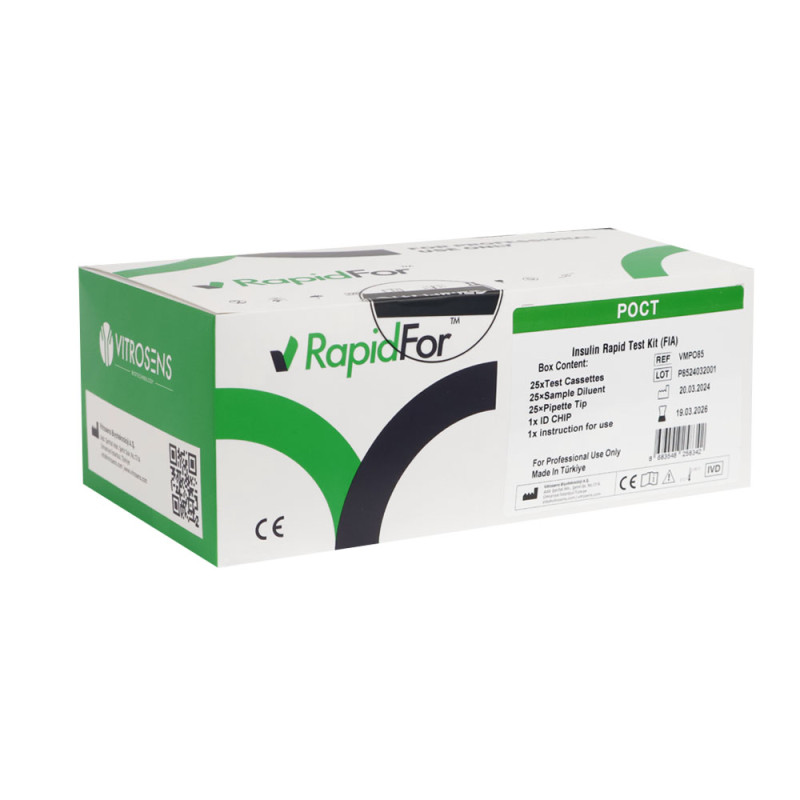 Test insulina do analizatora BISAF zestaw 25szt
