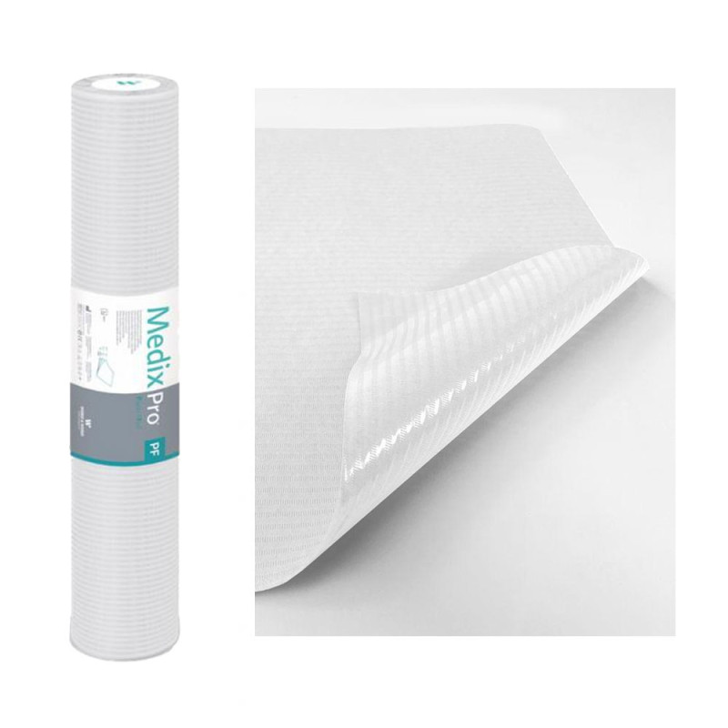 Podkład higieniczny na rolce 70cm x 50cm biały podfoliowany 54g MedixPro 80szt